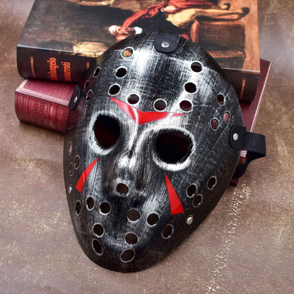 Halloween 2025 1PC Halloween Mask Makeup Ball Thickened Jason Mask Cosplay Funny Full Face Male Mask Performance Props