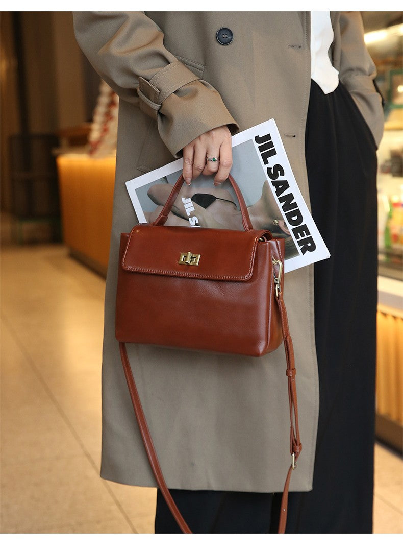 Women Cowhide Genuine Leather Tote Bag Lady Designer Luxury Soft Leather Handbag Fashion Crossbody Bags Female Shoulder Handbag