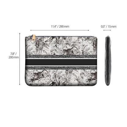 2025 Women's Fashion Printed Clutch & Makeup Bag – Ideal Holiday Gift