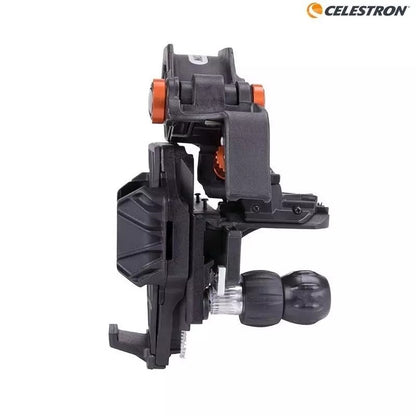 Adaptador universal para smartphone Celestron NexYZ de 3 eixos adequado para telescópios astronômicos, binóculos, microscópios e miras.