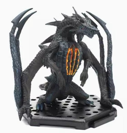 Monster Hunter World Iceborne NOVA Figura MALZENO AMATSU ZINOGRE RATHALOS MIZUTSUNE Dragão Boneco de Ação Decoração Modelo de Brinquedo