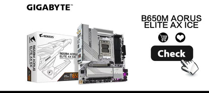 GIGABYTE New B550M AORUS ELITE Motherboard Micro-ATX Socket AM4 For Ryzen 5000 4000 3000 Series CPU Dual Channel DDR4 SATA3 M.2