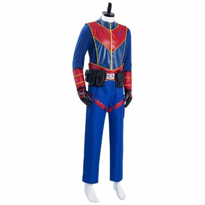 Henry Danger Captain Man Cosplay Costume Halloween Outfit Carnival Suit
