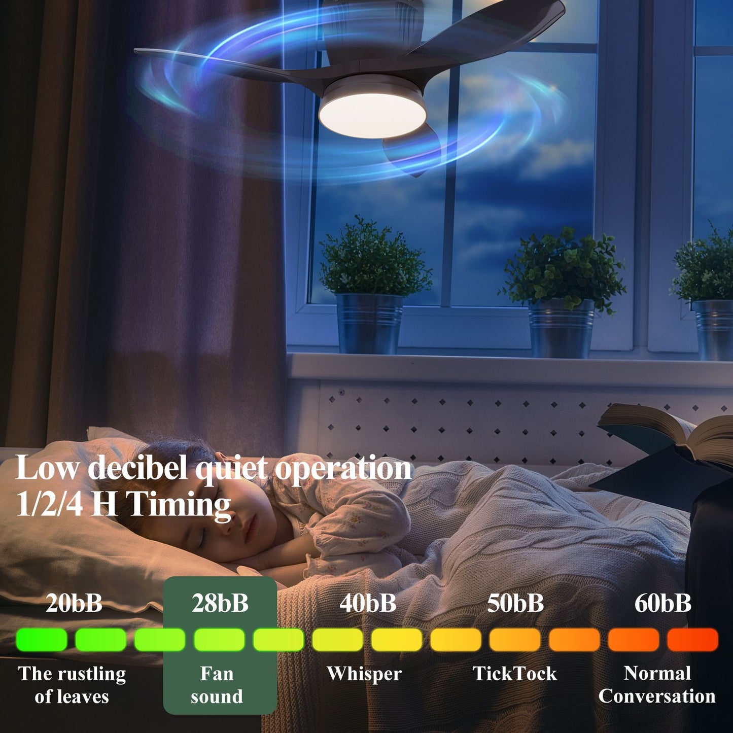 Minimalist Home Fan Light Nordic Led Living Room Restaurant Silent All-in-one Ceiling Fan Ceiling Lamps for Living Room Bedroom