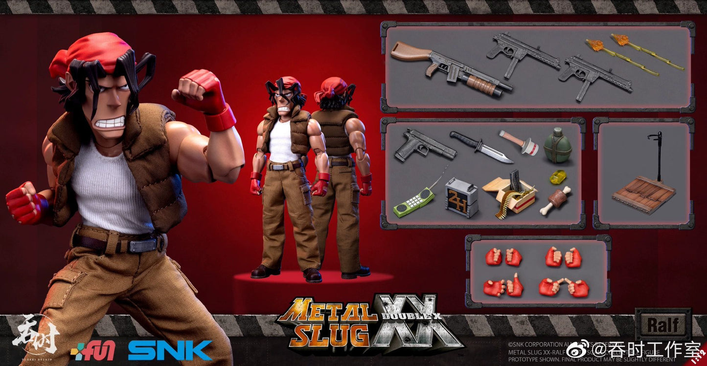Em Estoque Timeless Studio Metal Slug Xx Ralph & Clark Figuras Articuladas 1/12