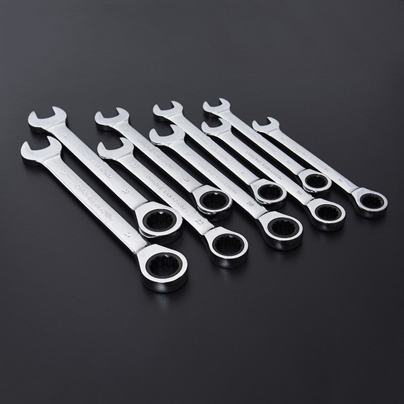 Ratchet Combination Metric Wrench Set Hand Tools Torque Gear Socket Nut Tools A Set of Key