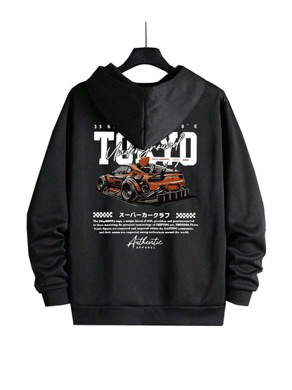 Men's high-quality heavyweight hoodie for autumn and winter, suitable for holidays, home, daily wear, and gatherings