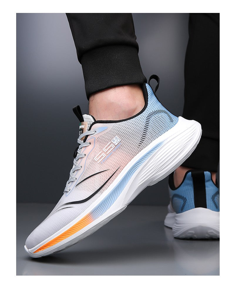 Carbon plate marathon shoes, men's casual sports shoes, summer versatile lightweight sports running shoes, men's shoes