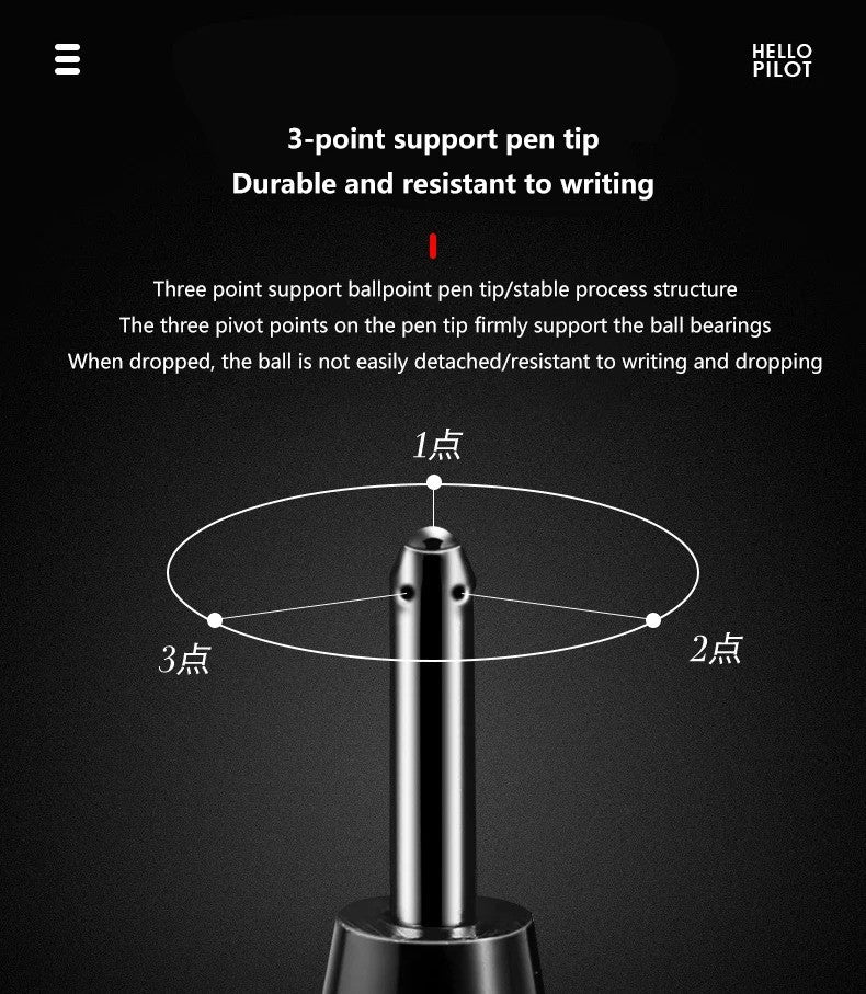 1pcs Japan Pilot Gel Pen P500/P700 for Writing Exam 0.5/0.7mm Signature Direct Liquid Large Capacity School Office Supplies