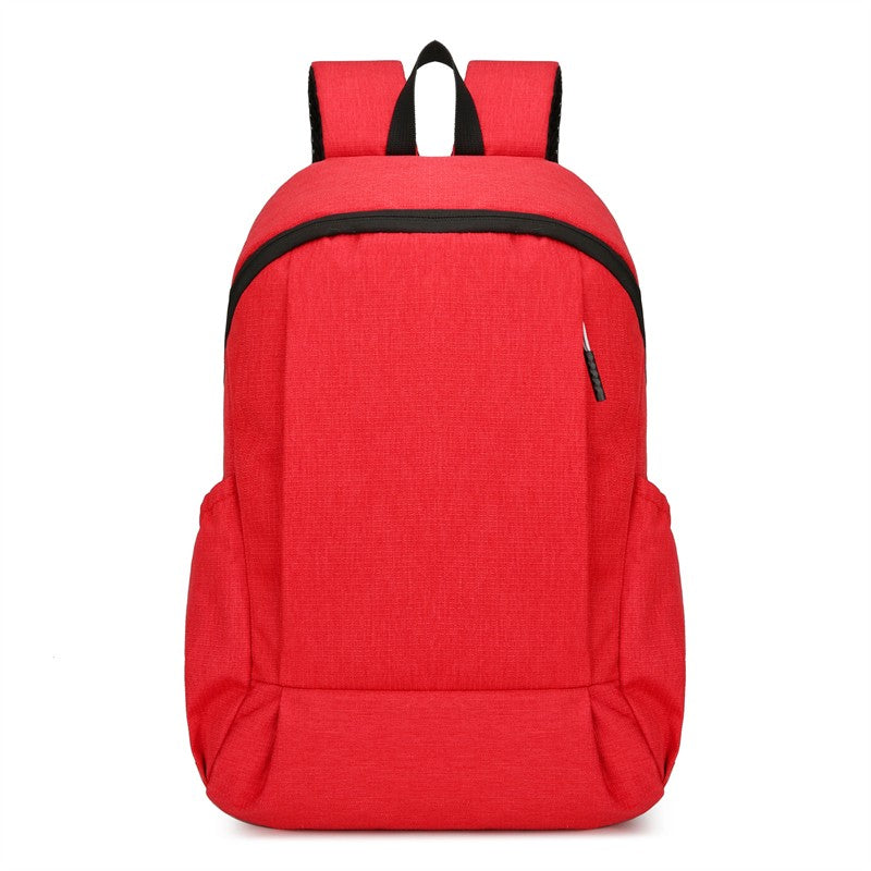 Lightweight solid-color backpacks, outdoor sports backpacks, casual travel bags, student schoolbags