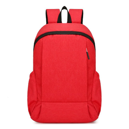 Lightweight solid-color backpacks, outdoor sports backpacks, casual travel bags, student schoolbags