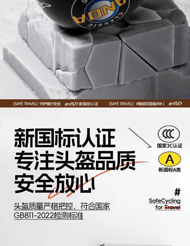 Capacete de motocicleta elétrica AD para homens e mulheres Certificação GB geral Capacete de carro a bateria Capacete meio-aberto de inverno quente