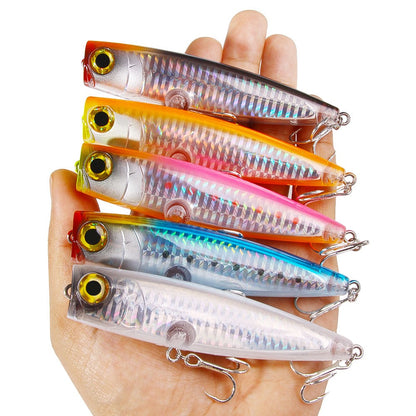 Iscas de Pesca Popper Topwater 11cm 23g 13cm 43g Pesca Boia Artificial Pesca de Baixo, Lúcio, Carpa, Wobbler, Artigos de Pesca