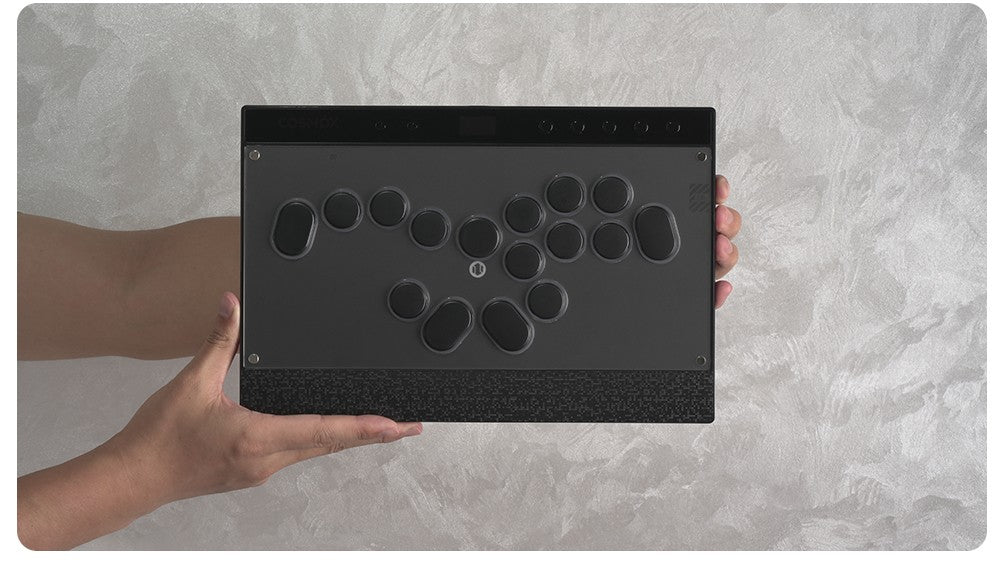 Haute42 Controle Magnético Arcade Sem Alavanca C16-S Teclado Controle Hitbox Sem Alavanca Para PC/PS4/PS5/Switch Fight Stick Hitbox