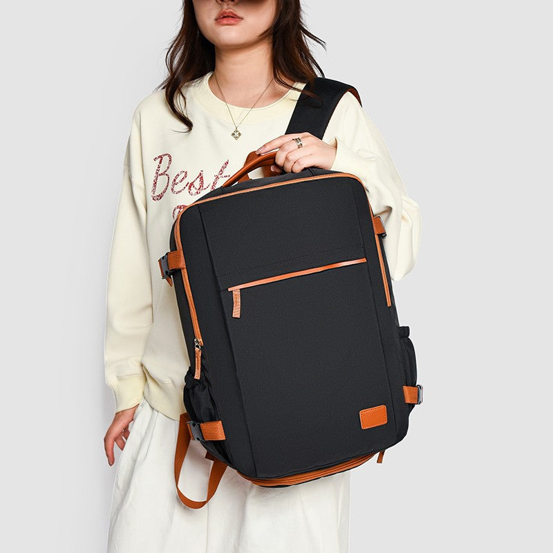 Fashion 15.6-Inch Laptop Business Backpack Classic Men Backpack Women Large Capacity Travel Laptop Backpacks Student School Bag