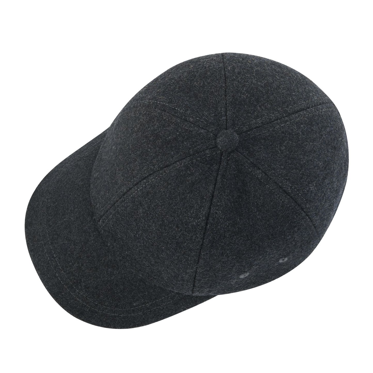Boné de Beisebol Masculino BOTVELA de Lã Tweed Estilo Casual Macio Ajustável Não Estruturado