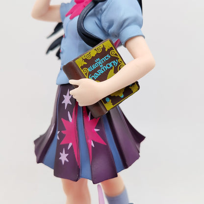 My little Pony Bishoujo Rarity Sunset Shimmer Applejack Twilight Sparkle Pinkie Pie Anime PVC Action Figure Toy Collection Doll