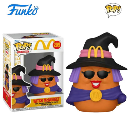 McDonald's Series Boneco de Ação Original Funko Pop Hambúrguer Batatas Fritas Speenee Grimace Brinquedos de Coleção Edição Limitada Presentes