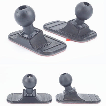 17mm Ball Head Car Center Console Adhesive Flexible Bending 3D Printing Base Suitable For Mobile Phone Holder Accessories