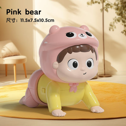 Baby Crawling Toys with Music Toddler Learn To Climb Educational Toys Baby Moving Toys Interactive Development Tummy Time Gifts