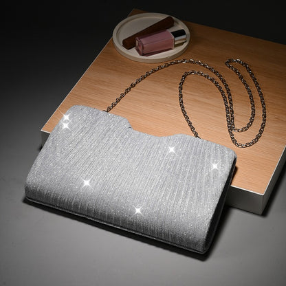 Light Luxury Pattern Chain shoulder Bag Simple And Versatile Handheld Underarm hand Bag women wedding party Evening gift Bags