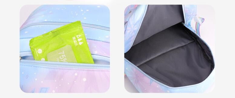 Cartoon Lilo Stitch Printed Backpack Teenger Girl Boy Schoolbag Kawaii Student Children Schoolbag Laptop Bookbag Travel Bag