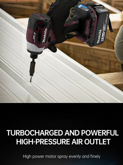 Furadeira/Parafusadeira de impacto Makita DTD173 18V, sem escova, ferramenta elétrica para melhorias domésticas e projetos DIY, 180Nm, furadeira elétrica para madeira/parafuso/modo T