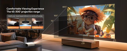 Projetor VEVSHAO A22 Full HD 1080P 4K 1000ANSI Android WiFi Foco Automático 10W*2 Projetor de Home Theater para Reuniões de Escritório e Vídeo