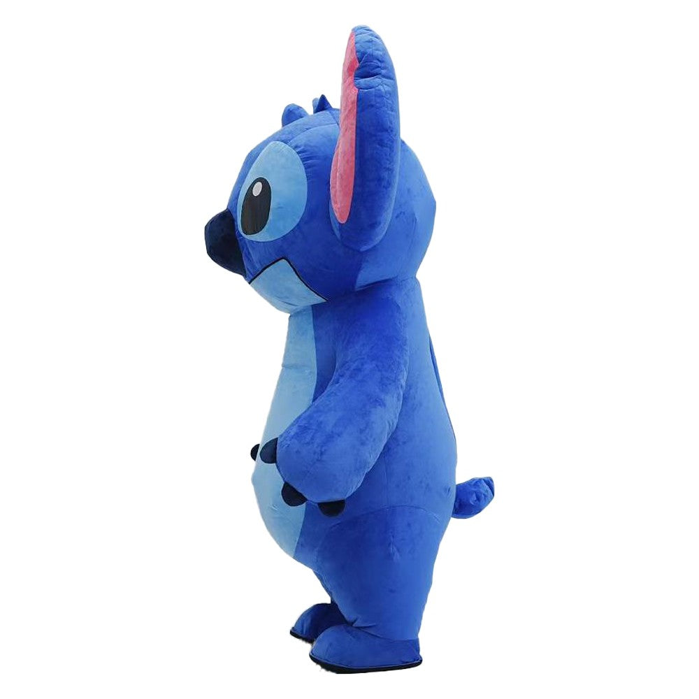Inflatable Colored Eyeless Monster Costume Mascot Parade Adult Character Cosplay Halloween Wedding Party Event Plush Set