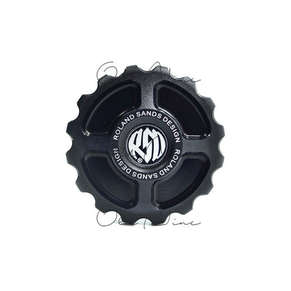 RSD Motorcycle Fuel Gas Tank Cap Oil Cover for Harley CNC 883XL 1200 Sportster Dyna Softail Touring