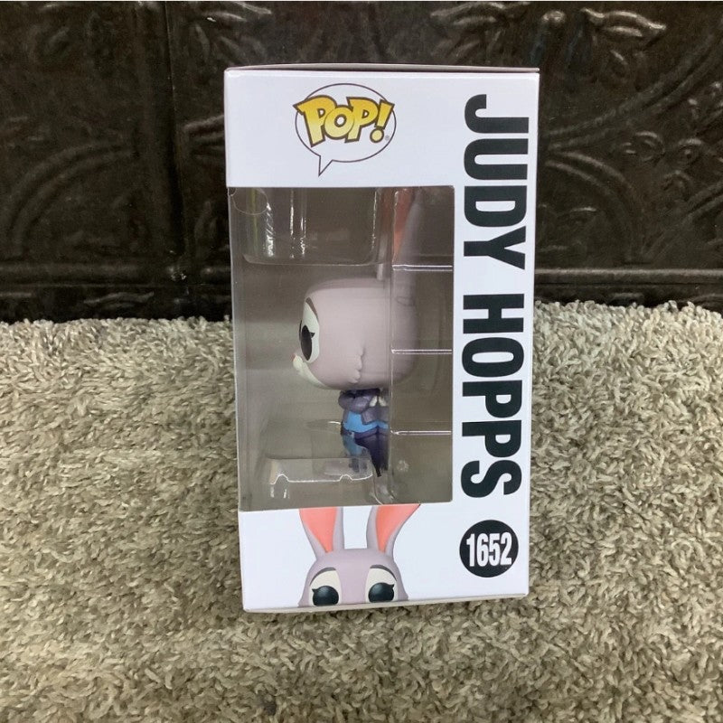 Zootopia Funko Pop Oficial Genuíno Boneco de Ação Modelo Boneco de Ação Judy Hopps Nick Wilde 1652 1653 Esculturas em Vinil