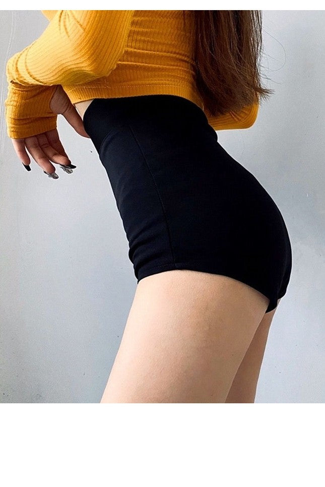 Black Shorts Women Skinny High Waist 5XL Solid Summer New Hot Girl Dancing Hipster K Pop Sexy Club Streetwear Hip Hop Casual Ins