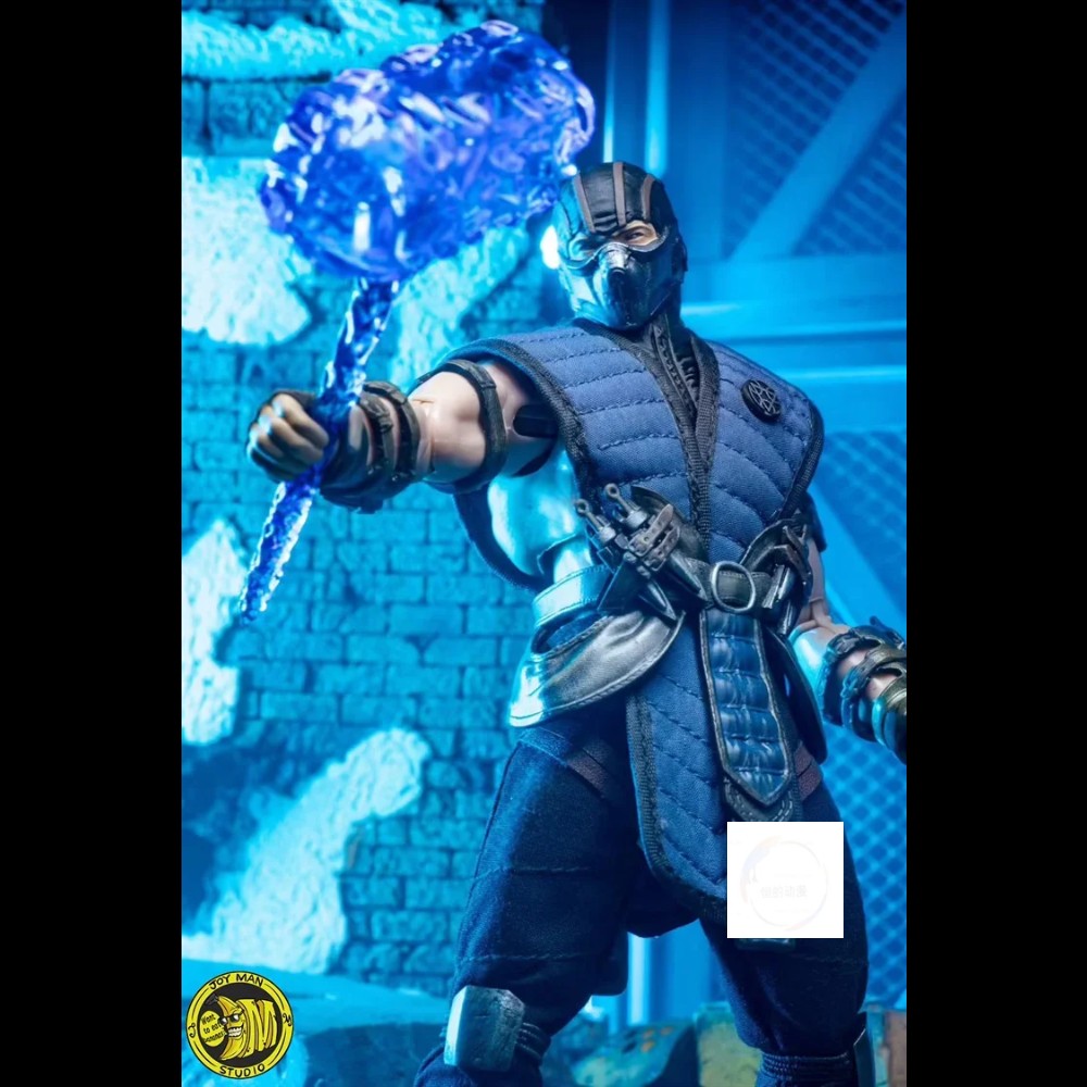 In Stock Joy Man Toys NOOB SAIBOT 1/12 Model Toy Collection JM Toys Mortal Kombat Movie Bi-Han Sub-Zero Action Figure Model Gift