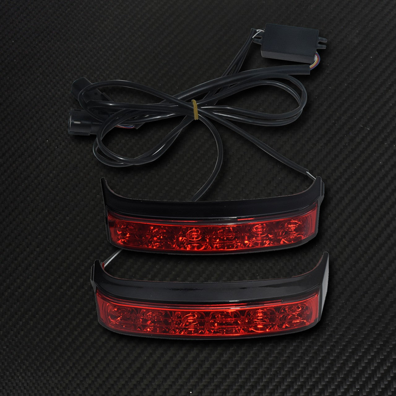Luz de Seta de Motocicleta Luz de Freio Traseira Alforje Indicadores de Cauda para Harley Street Glide Road King CVO Limited FLHX 2014-2022