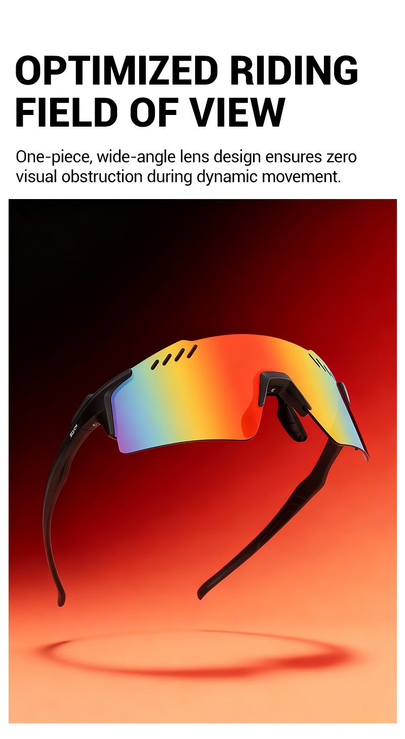 SCVCN Outdoor Photochromic Sunglasses Sports Bike Cycling Glasses Man MTB Climbing Glasses Eyewear Women Driving Bicycle Goggles