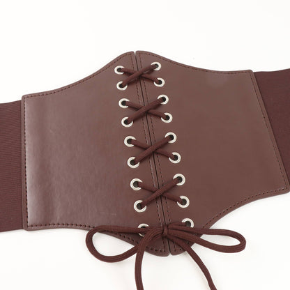 Medieval Wide Leather Armor Belt Steampunk Waist Costume Accessory Women Men Viking Knight Antique Waistband For Larp Cosplay