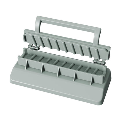 Kebab Maker Plastic Barbecue Meat Skewer Machine Portable Reusable BBQ Skewer Maker Easy BBQ Companion for Home Chefs