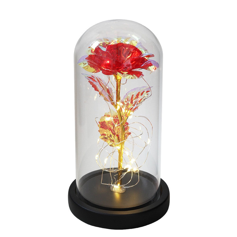 2026 Drop shipping Galaxy Rose Artificial Flowers Beauty and the Beast Rose Wedding Decor Creative Valentine's Day Mother's Gift