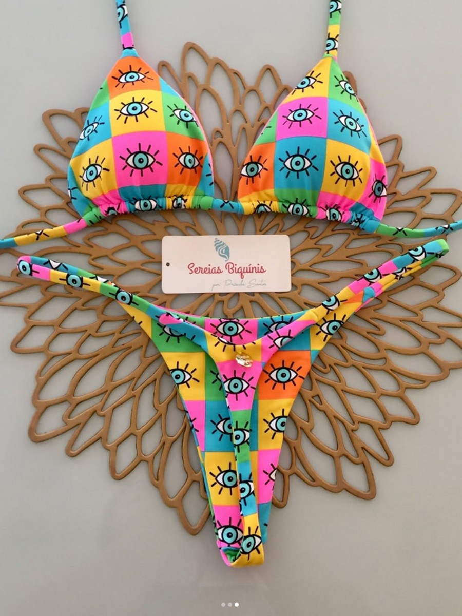 2025 New Sexy Retro Prints Brazilian Mciro Bikini Women Swimsuits Lace-up Swimwear Backless Biquini Swimsuits Beachwear