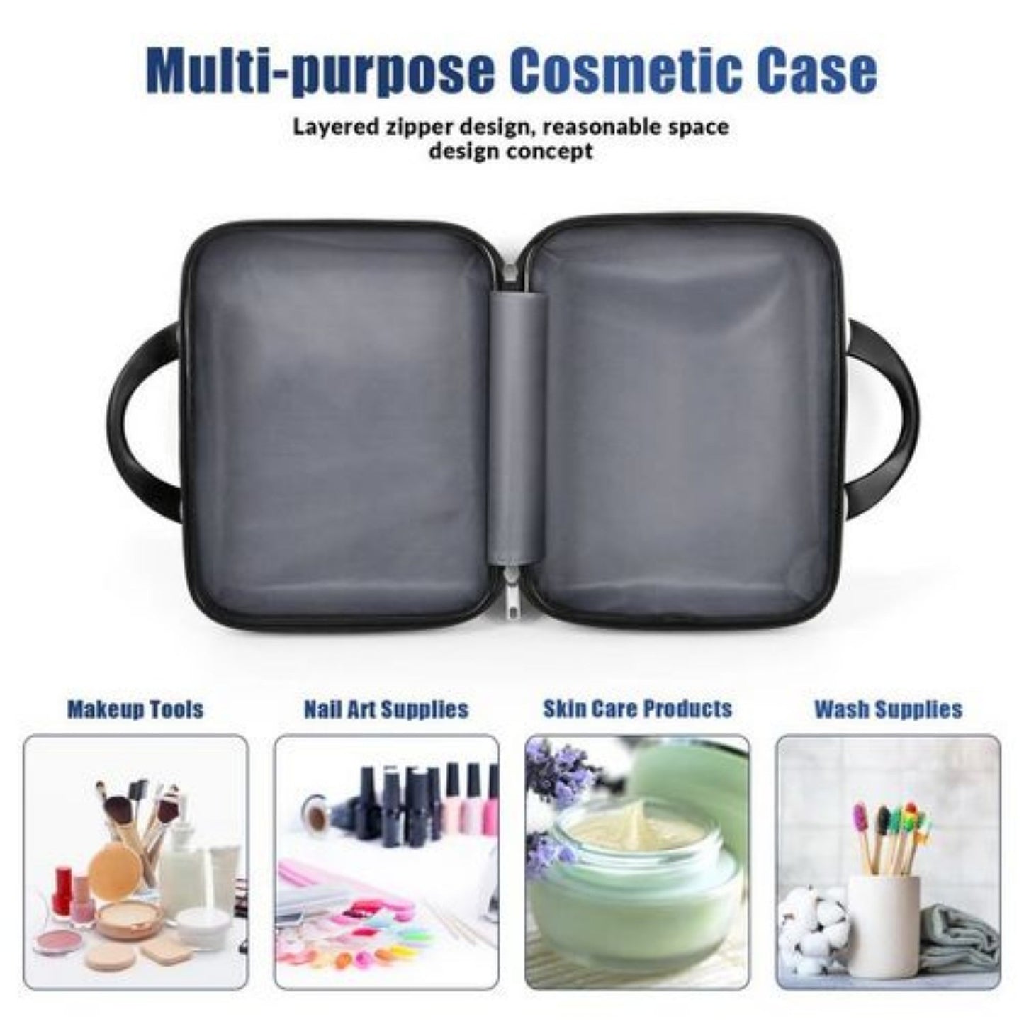 2-Piece Hardshell Luggage Set (20"+14") - Nesting Spinner w/ 360° Wheels & TSA Lock, Lightweight Expandable for Family Travel