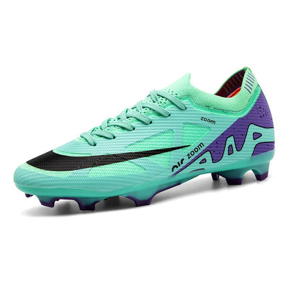 Men Football Shoes Cleats Outdoor Grass Society Training Match Football Field Boots Resistant Studded Soccer Shoes Sport Wear