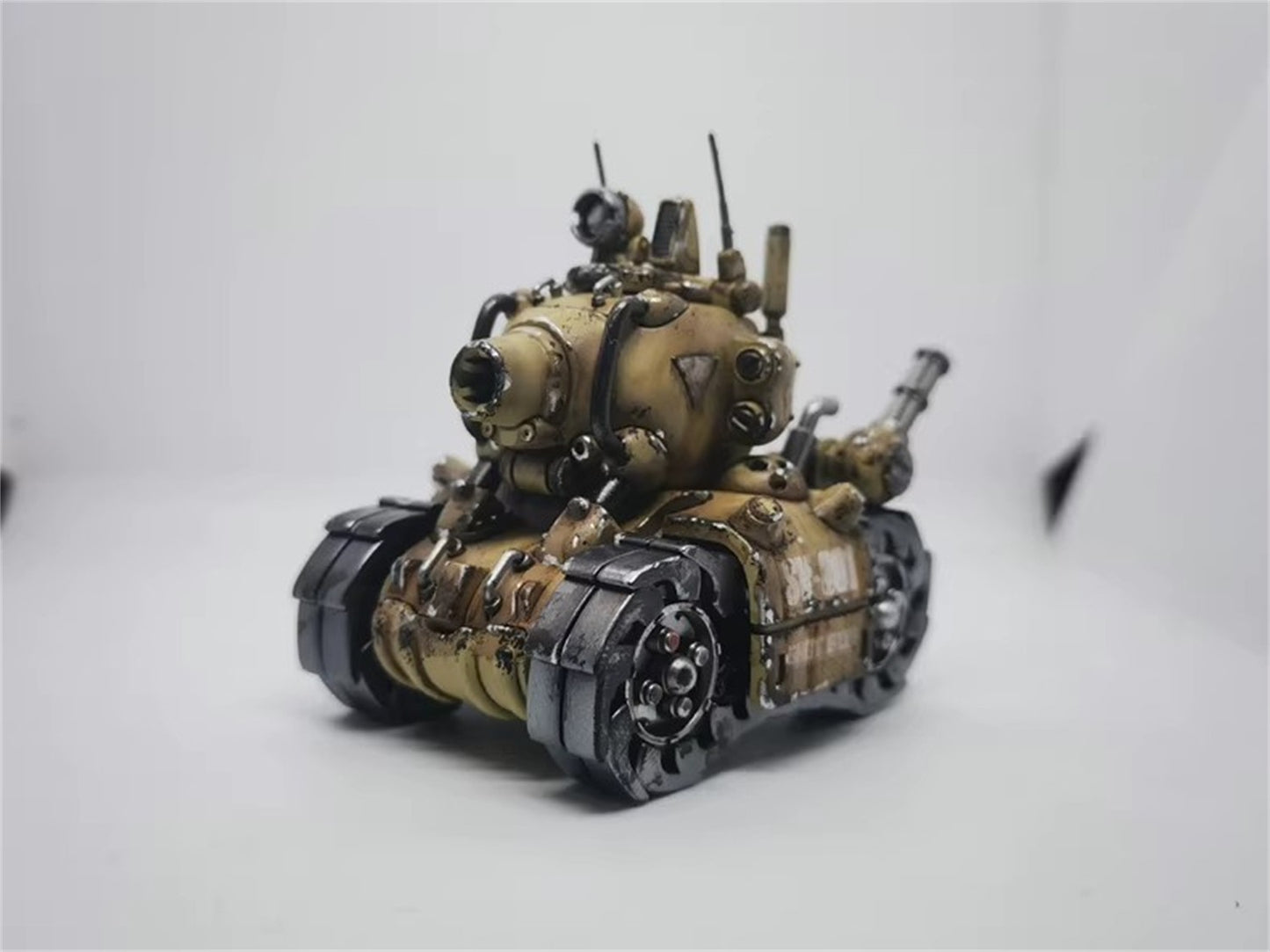 ?Concluir em 10 dias?Repintura Artesanal Modelo XIN SHI Metal Slug 3 Tanque de Caminhão Figura