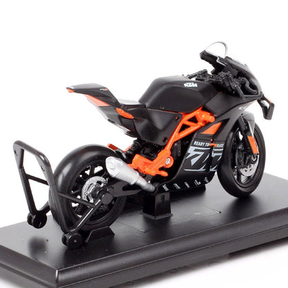 Modelo de motocicleta Maisto KTM 450 SX SXF EXC Racing RC 8C RC390 690 SMC R 640 Duke II Rally de escala 1/18 Diecast Veículos de Moto de Trilha