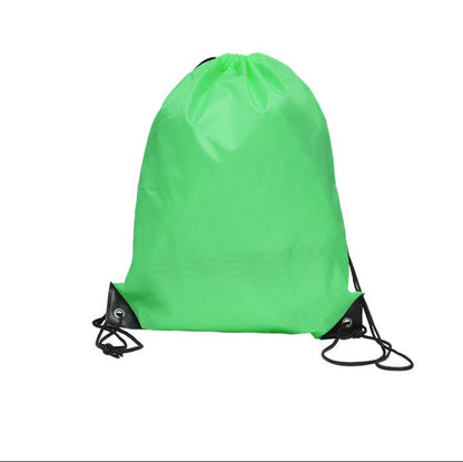 20/50Pcs Custom Bag Printing Logo Schoolbag Promotional Outdoor Casual Gym Sport Waterproof Advertising Bag Drawstring Backpack