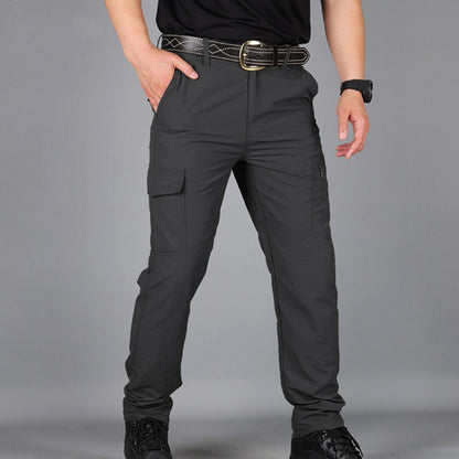 Male Cargo Pants Men Army Military Tactical Pants Streetwear Jogger Trekking Hiking Mountain Work Tourism Trousers Slim Fit
