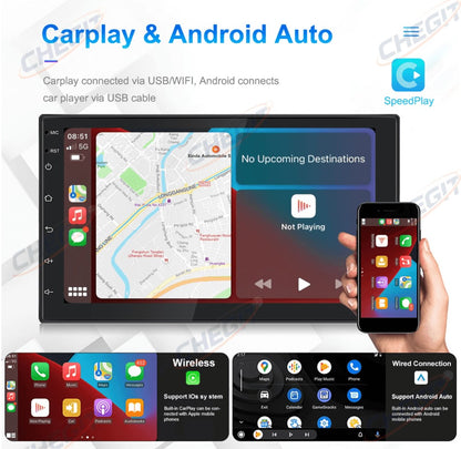 7/9/10'' 2 Din Android 13 auto Car Radio 64G Multimedia Video Universal Stereo Carplay gps For Volkswagen Nissan Hyundai Kia toy