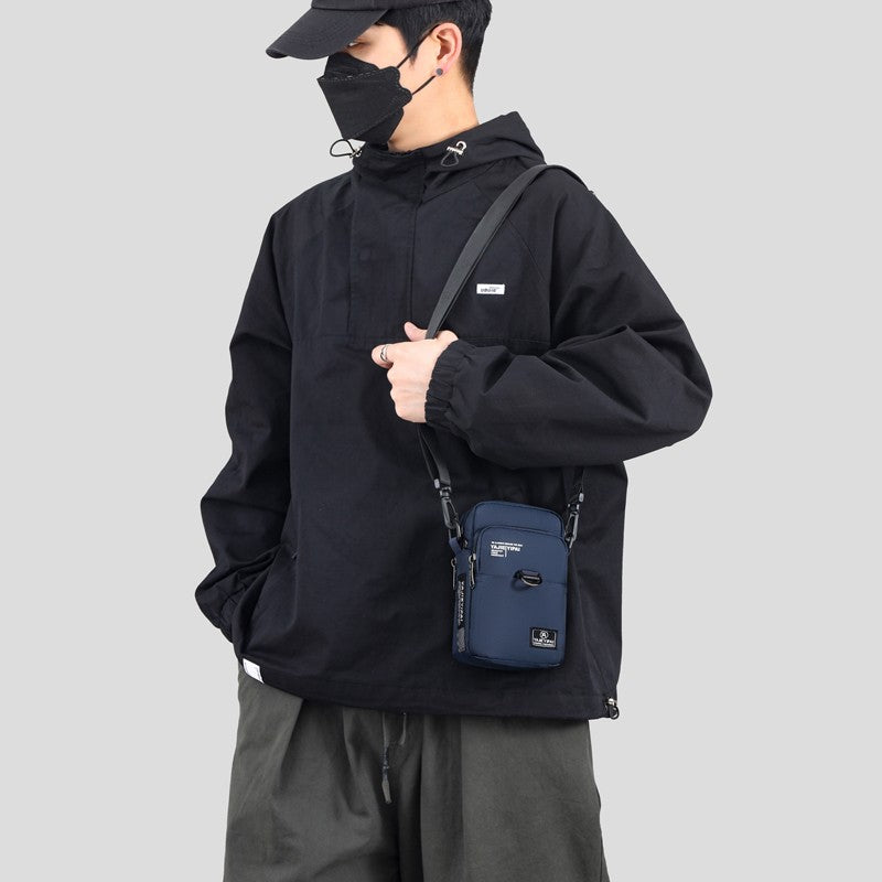 Sports Wallet Phone Bag Shoulder Bag Pouch Case Belt Handbag Purse Coin Wallet Retro Key Holder Small Money Bag