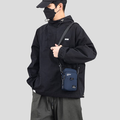 Sports Wallet Phone Bag Shoulder Bag Pouch Case Belt Handbag Purse Coin Wallet Retro Key Holder Small Money Bag