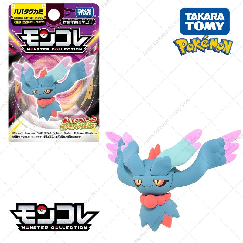 100% Original Takara Tomy Pokemon Figure Toys Chikorita Totodile Tepig Mega Metagross Charizard X PVC Figurine Model Dolls Gifts