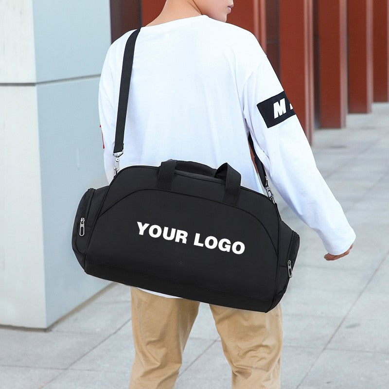 Customize Men Sport Gym Bag Women Yoga Training Bag Travel bag Duffle Bag DIY Swim Fitness bag Weekend Bags Printed Logo